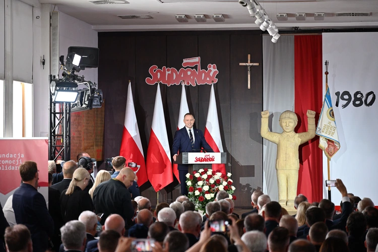 Rocznicowe uroczystości Solidarności w Gdańsku