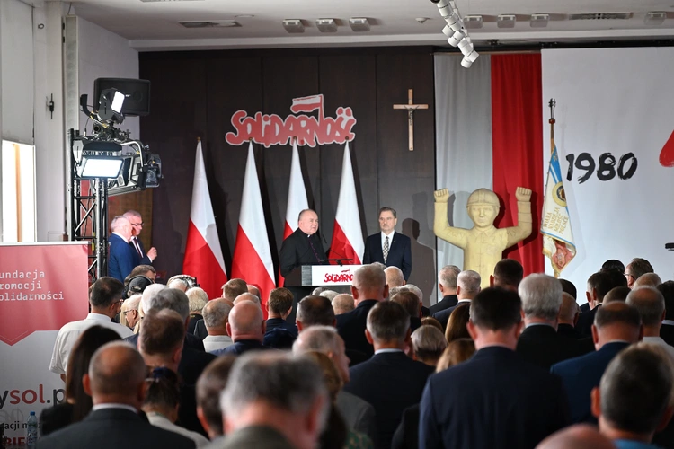 Rocznicowe uroczystości Solidarności w Gdańsku