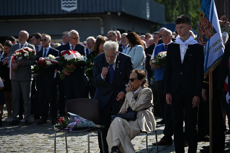 Rocznicowe uroczystości Solidarności w Gdańsku