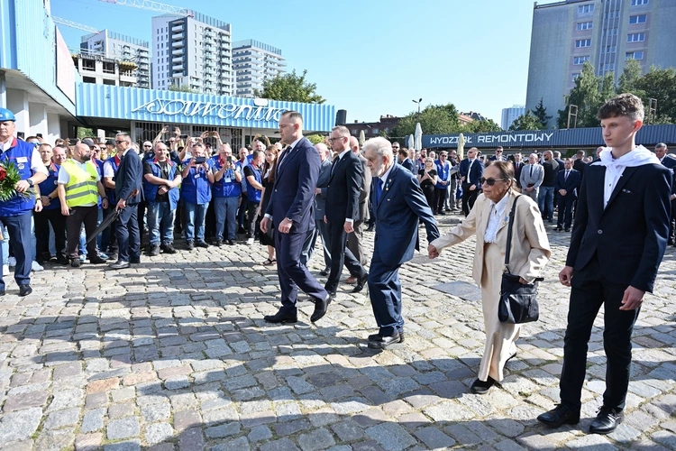 Rocznicowe uroczystości Solidarności w Gdańsku
