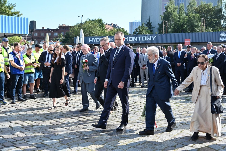 Rocznicowe uroczystości Solidarności w Gdańsku