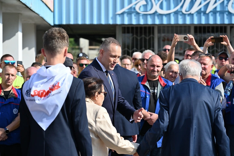 Rocznicowe uroczystości Solidarności w Gdańsku