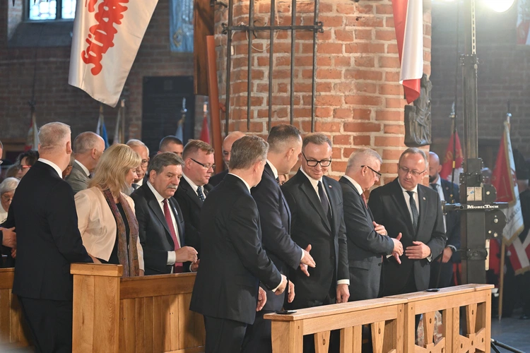Rocznicowe uroczystości Solidarności w Gdańsku