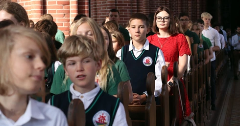 Jezus też zdobywał wiedzę i mądrość - rozpoczęcie roku szkolnego w Salezie