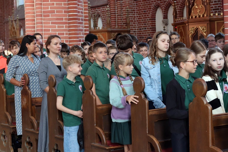 Rozpoczęcie roku w Zespole Szkół Salezjańskich we Wrocławiu