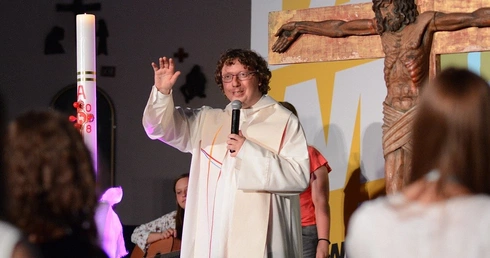 Ks. Łukasz Knieć przez 10 lat był diecezjalnym duszpasterzem młodzieży