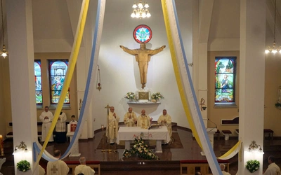 25-lecie kościoła Świętej Trójcy w Bycinie - Msza św.