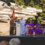 Msza św. przy pomiku Obrońców Poczty Polskiej 2025