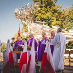 Msza św. przy pomiku Obrońców Poczty Polskiej 2025
