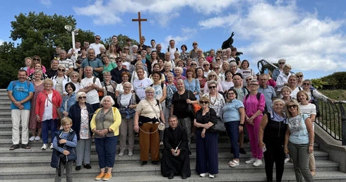 Pielgrzymi na Jasnej Górze.