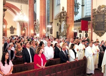 Sanktuarium św. Jacka było pierwszym punktem pielgrzymki.