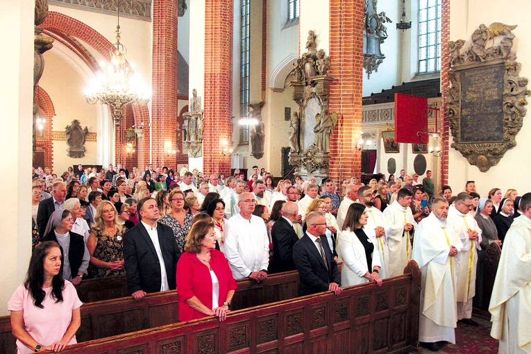 Sanktuarium św. Jacka było pierwszym punktem pielgrzymki.