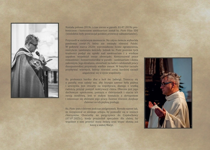 Wystawa poświęcona Chórowi św. Jadwigi w Trzebnicy