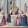 „Narodziny Maryi” na obrazie Fra Carnevale