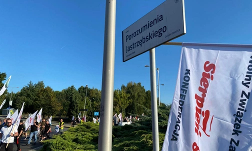 Jastrzębie Zdrój. Protest w obronie JSW