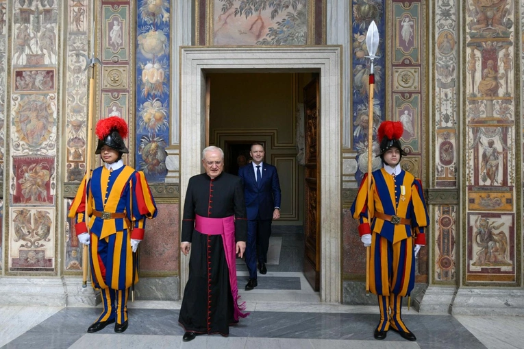 Prezydent Nawrocki u papieża Leona XIV