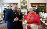 Prezydent Karol Nawrocki u Papieża Leona XIV