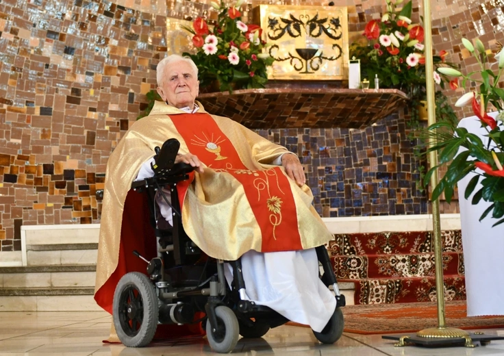 99 urodziny ks. prał. Jerzego Nowaczyka