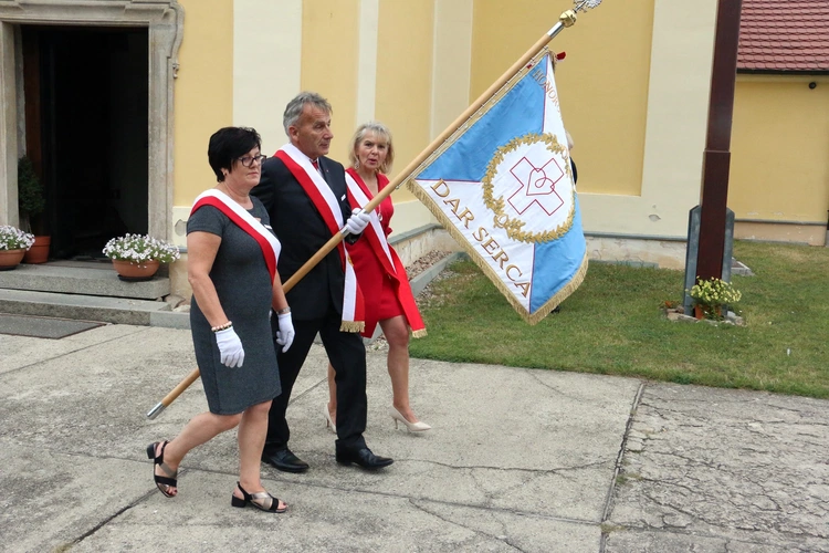 5-lecie Klubu Honorowych Dawców Krwi PCK przy urzędzie gminy Długołęka