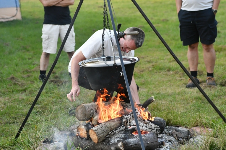 "Misja 47 godzin z ojcem..." w Gębicach