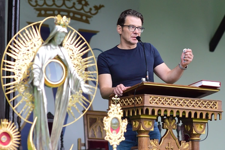 Gietrzwałd. Ogólnopolskie Spotkanie Ruchu Wojowników Maryi