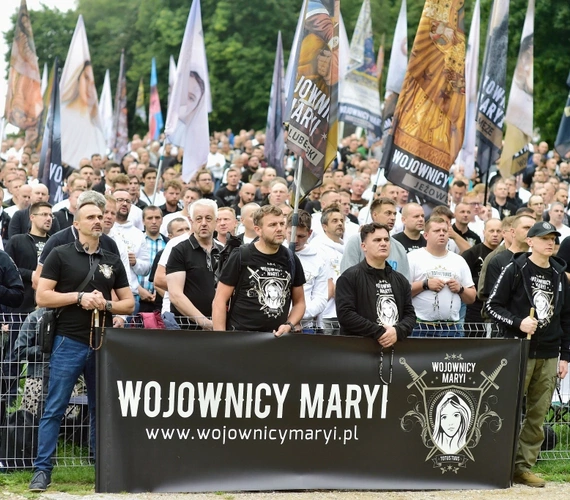 Gietrzwałd. Ogólnopolskie Spotkanie Ruchu Wojowników Maryi