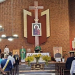 Męski Różaniec w parafii Pelagów