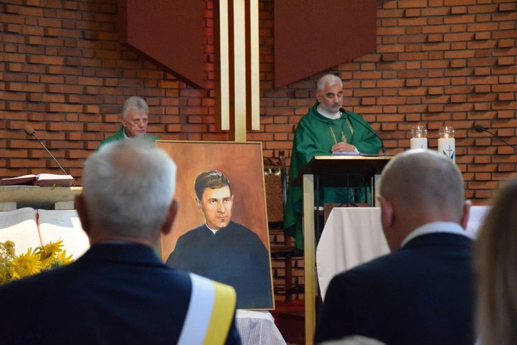 Męski Różaniec w parafii Pelagów