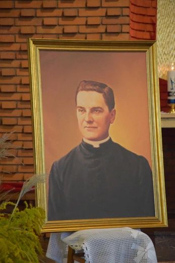 Męski Różaniec w parafii Pelagów