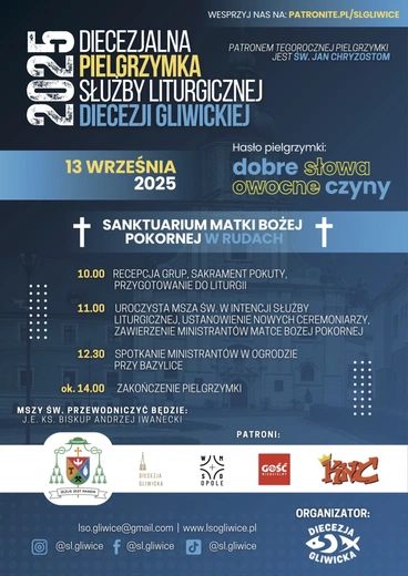 Przed nami pielgrzymka służby liturgicznej 