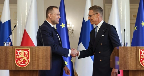 Karol Nawrocki i Alexander Stubb