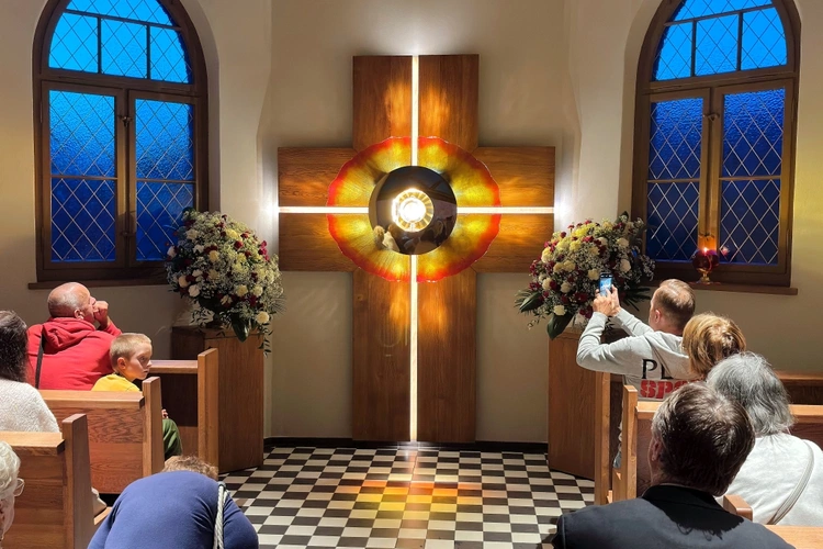 Gietrzwałd. Kaplica Wieczystej Adoracji św. Józefa