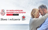 Baner reklamowy XV Ogólnopolskiego Kongresu Małżeństw w Świdnicy.