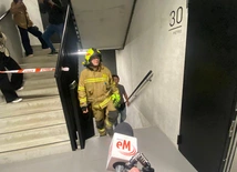 Katowice. Strażacy - strażakom. Pożarnicy oddali hołd swoim kolegom, poległym w WTC 