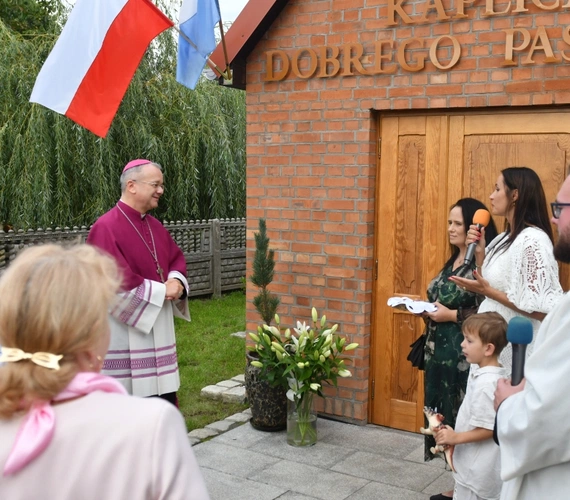Biskup poświęcił kapilicę w Ciepielowie k. Nowej Soli