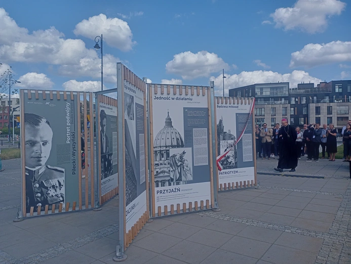 Wystawa "Pilecki - Wyszyński". 