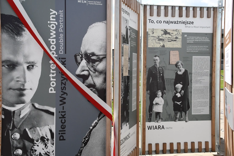 Wystawa "Pilecki - Wyszyński". 