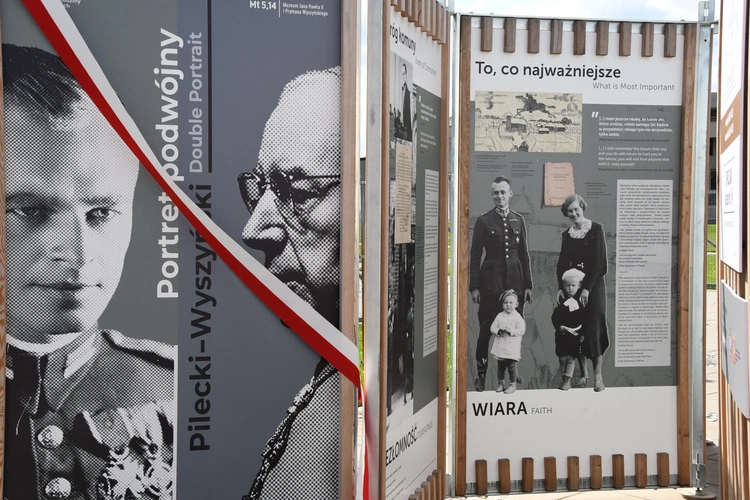 Wystawa "Pilecki - Wyszyński". 