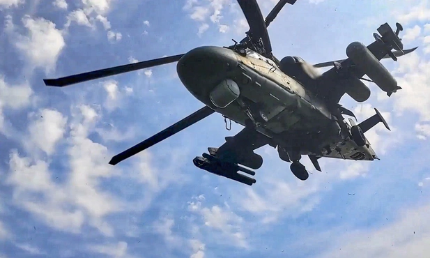 Rosyjski śmigłowiec KA-52