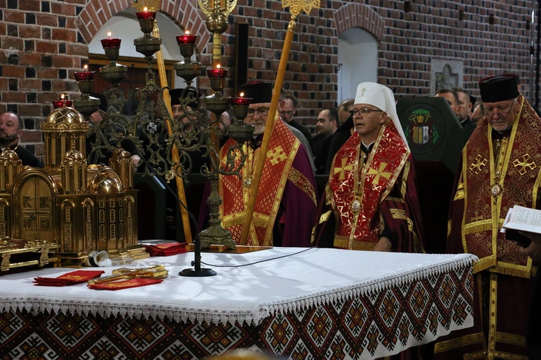 Przedstawienie nowego greckokatolickiego biskupa nominata we Wrocławiu