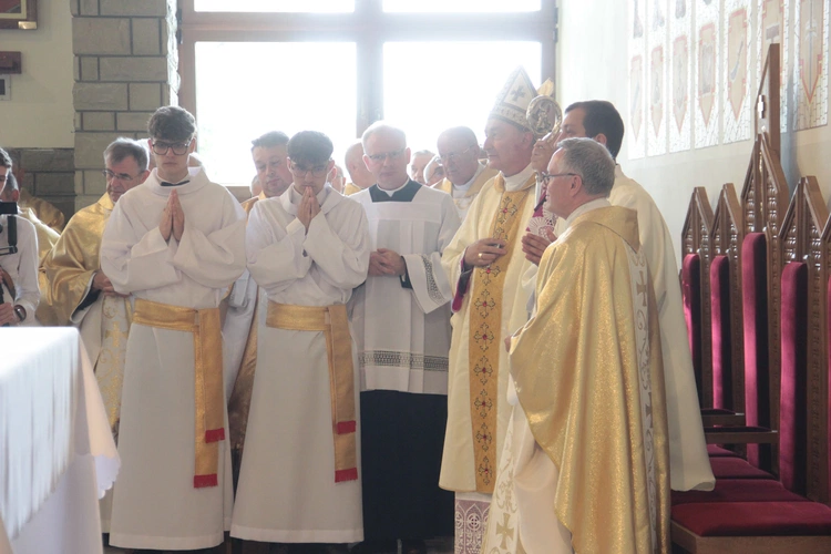 Konsekracja kościoła w Mogilnie