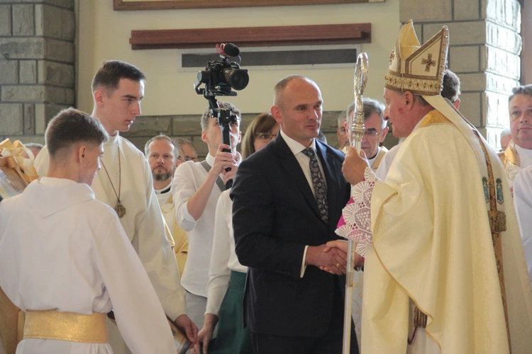 Konsekracja kościoła w Mogilnie