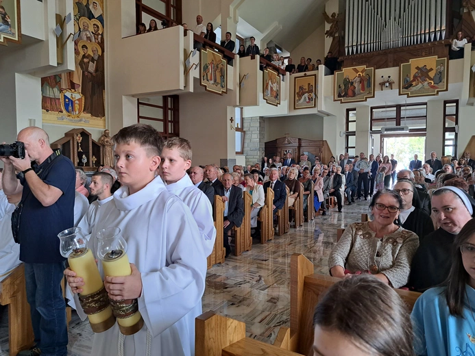 Konsekracja kościoła w Mogilnie