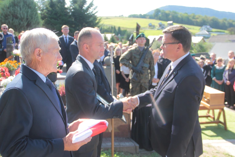 Krużlowa. Pogrzeb śp. Stanisława Barana w 86 lat od jego śmierci