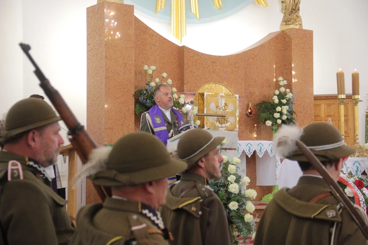 Krużlowa. Pogrzeb śp. Stanisława Barana w 86 lat od jego śmierci