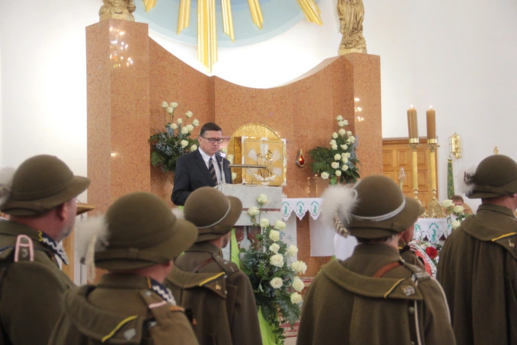 Krużlowa. Pogrzeb śp. Stanisława Barana w 86 lat od jego śmierci