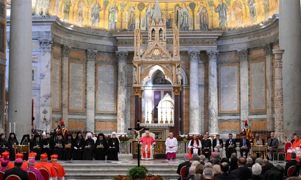 Podczas uroczystości w Bazylice św. Pawła za Murami