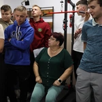 Otwarcie siłowni parafialnej w Słupi