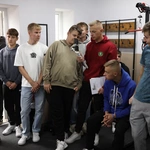 Otwarcie siłowni parafialnej w Słupi