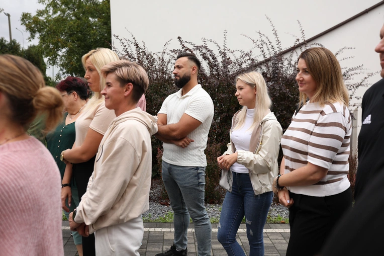 Otwarcie siłowni parafialnej w Słupi